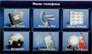 Телефонное меню. «Вызвать Лог» - это список звонков, не пугайтесь, Лог не придёт