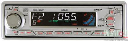 CD/MP3- AKAI ACR-143MP silver