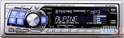 CD/MP3-ресивер Alpine CDA-9812RB