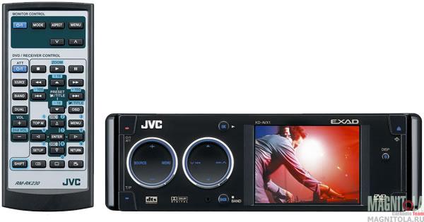 DVD-ресивер со встроенным ЖК-дисплеем JVC KD-AVX1