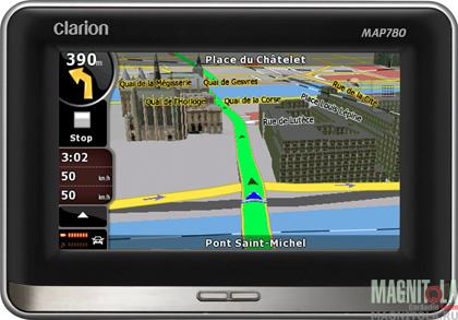 GPS- Clarion MAP780