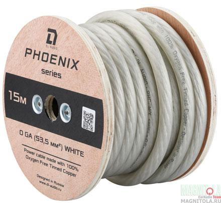   DL Audio Phoenix Power Cable 0 Ga White