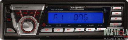 CD/MP3-ресивер с поддержкой функции бортового компьютера URAL CDD/MP3-151SA blue