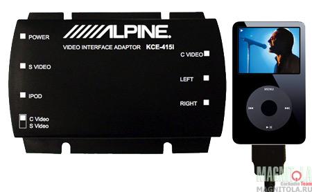   i-Pod Alpine KCE-415i