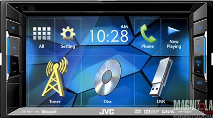 2DIN     Bluetooth JVC KW-V220BTQ