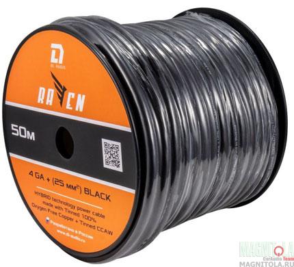   DL Audio Raven Power Cable 4 Ga Black