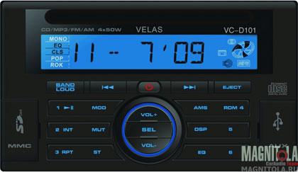 2DIN CD/MP3-  USB Velas VC-D101